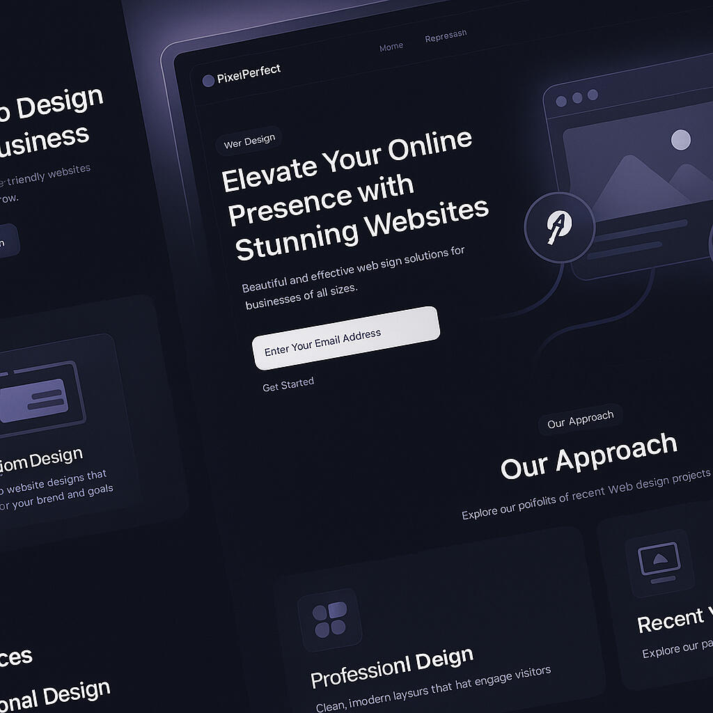 Web Design - Clean, fast, conversion focused one-pagers for your business, portfolios & sales pages